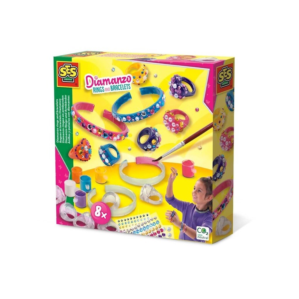 SES Creative Diamanzo Rings and Bracelets