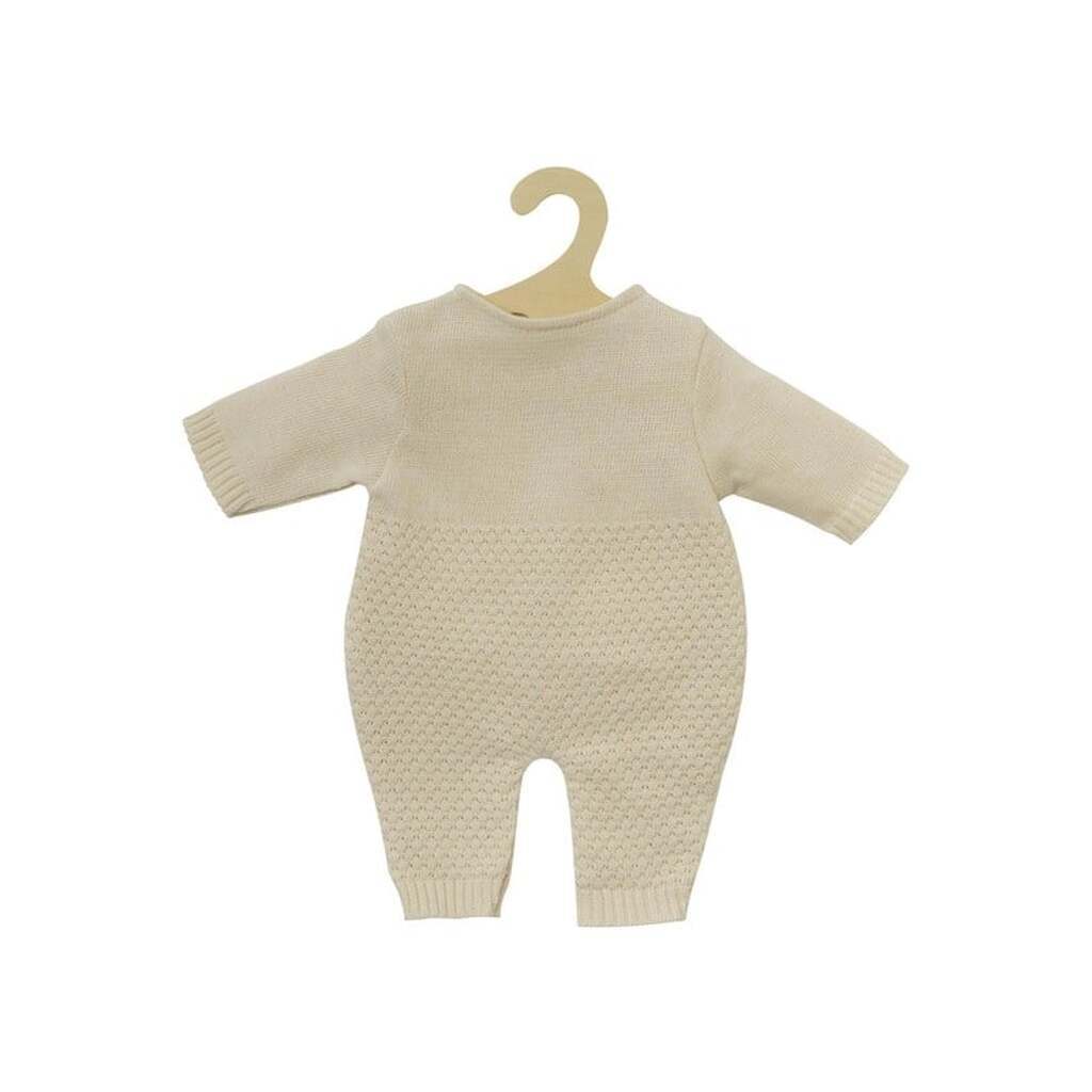 Heless Dolls Knit Overall Ecru 35-45 cm