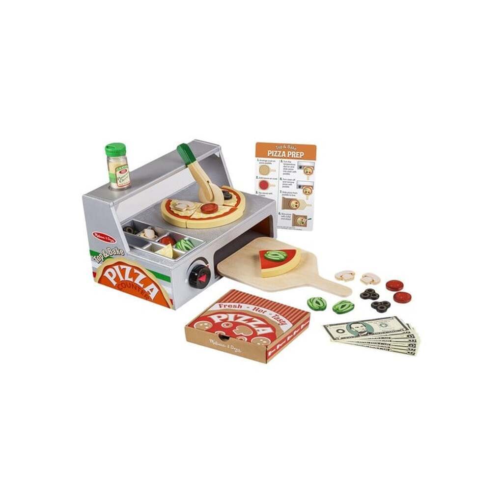 Melissa &amp; Doug Top &amp; Bake Pizza Counter