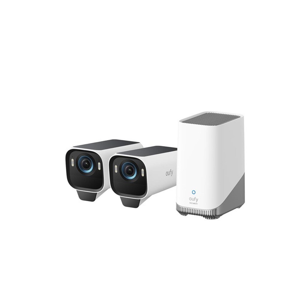Eufy Cam S3 Pro, 2-kamera-sæt, sikkerhedskamera