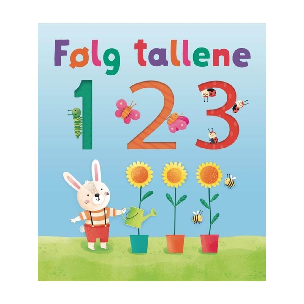 Følg tallene 123 - Børnebog - Papbog