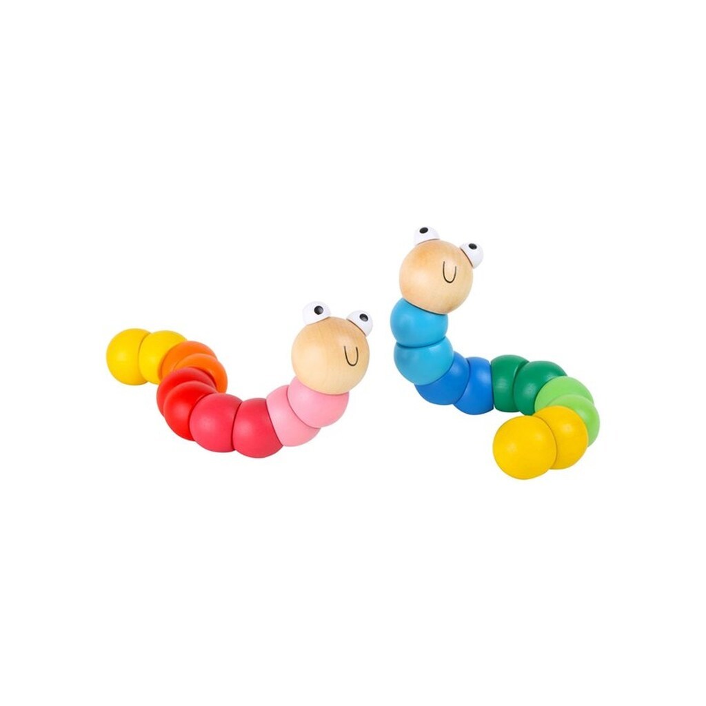 Small Foot - Wooden Caterpillar Motor Skills