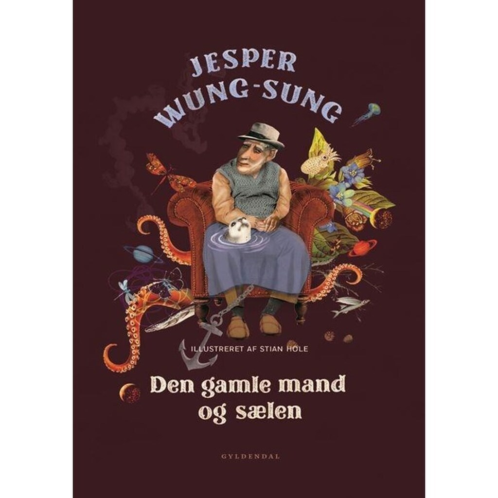 Den gamle mand og sælen - Børnebog - Hardcover