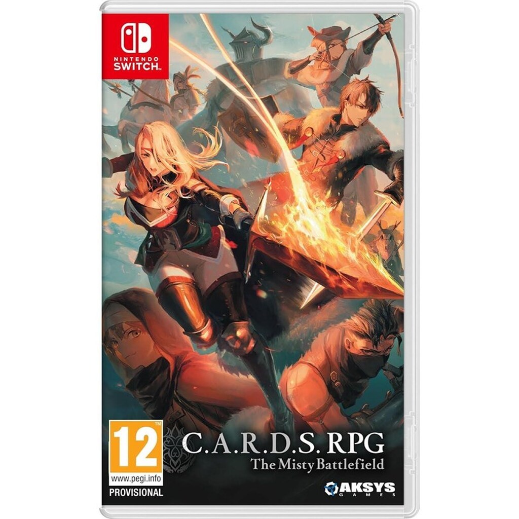 C.A.R.D.S. RPG: The Misty Battlefield (Total Warfare Edition) - Nintendo Switch - Turn-based