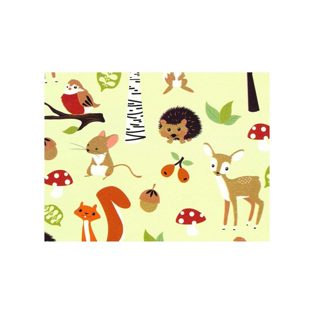 Rotolux Wrapping paper Forest animals 3 m.