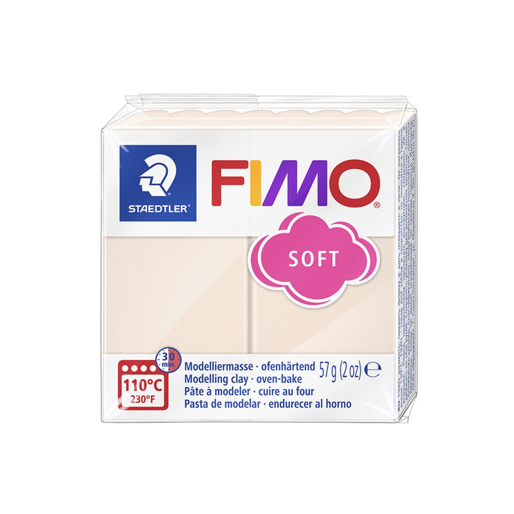 Staedtler FIMO modeller 57g. Pale Pink