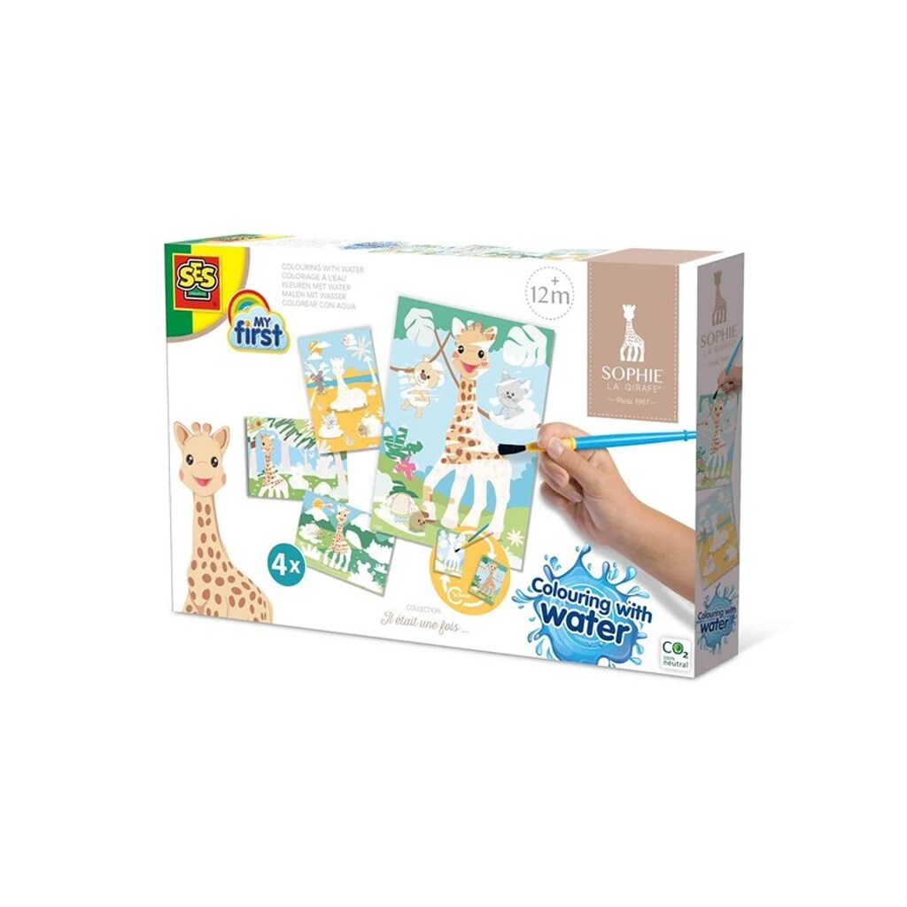 SES Creative My First - Sophie la girafe - Colouring with Water
