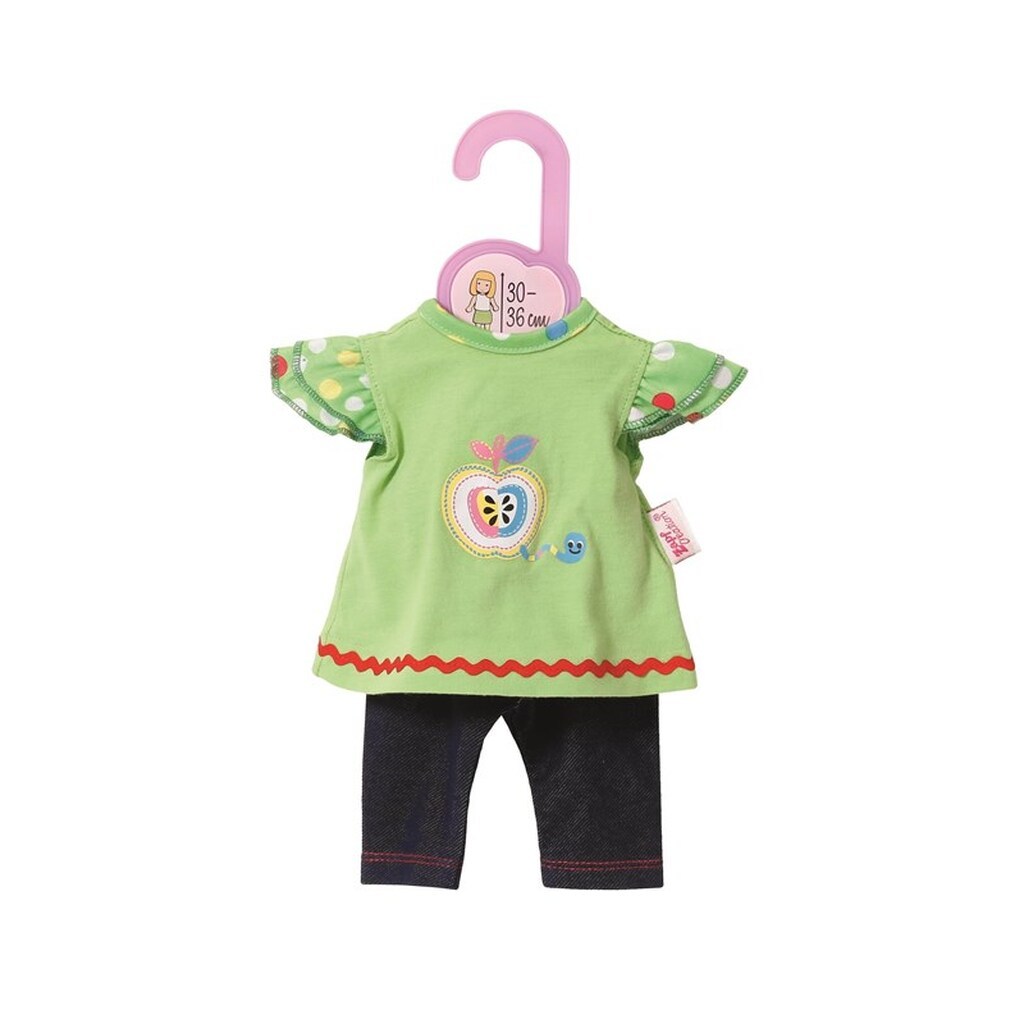 Dolly Moda Zapf Creation Modekjole med Leggings 30-36 cm