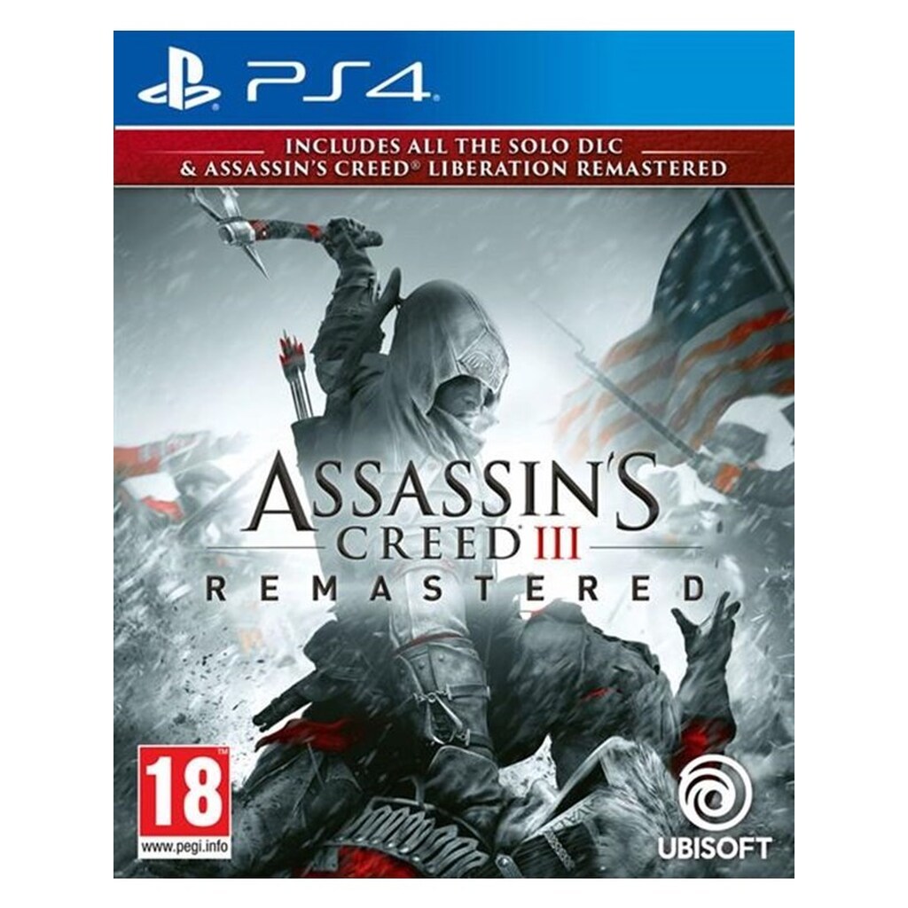 Assassin&apos;s Creed III Remastered &amp; Liberation Remastered - Sony PlayStation 4 - Action/Adventure