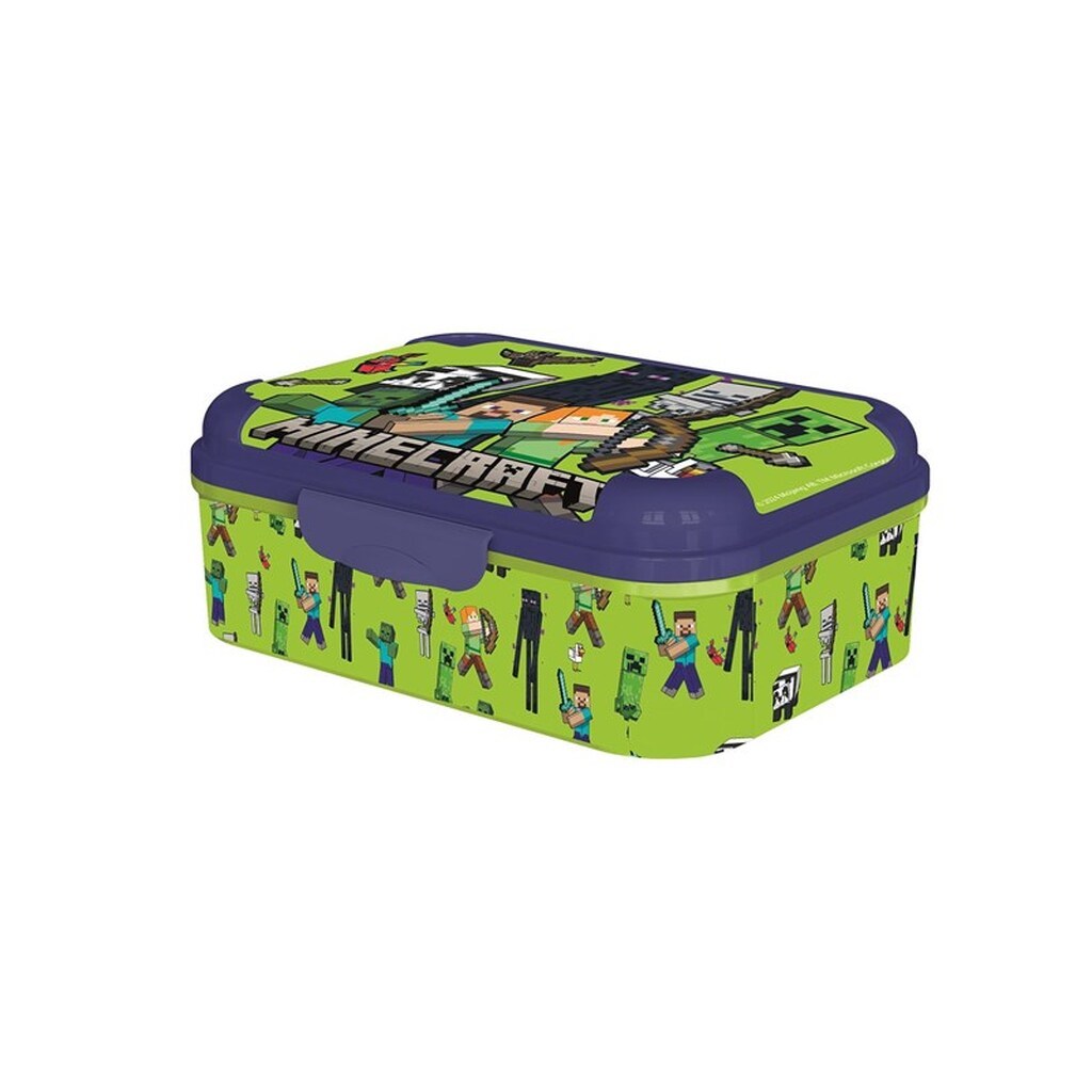 Euromic MINECRAFT Asker Lunch box 17 x 13.5 x 6.2 cm