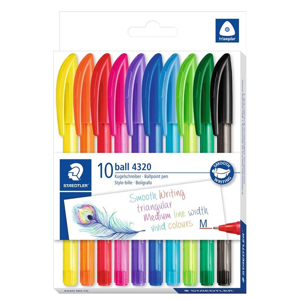 Staedtler STAEDTLER Kuglepen 4320 M 10stk/ass