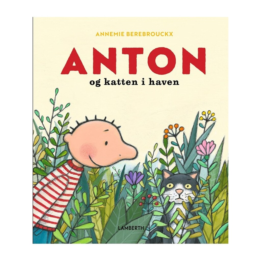 Anton og katten i haven - Børnebog - Hardcover