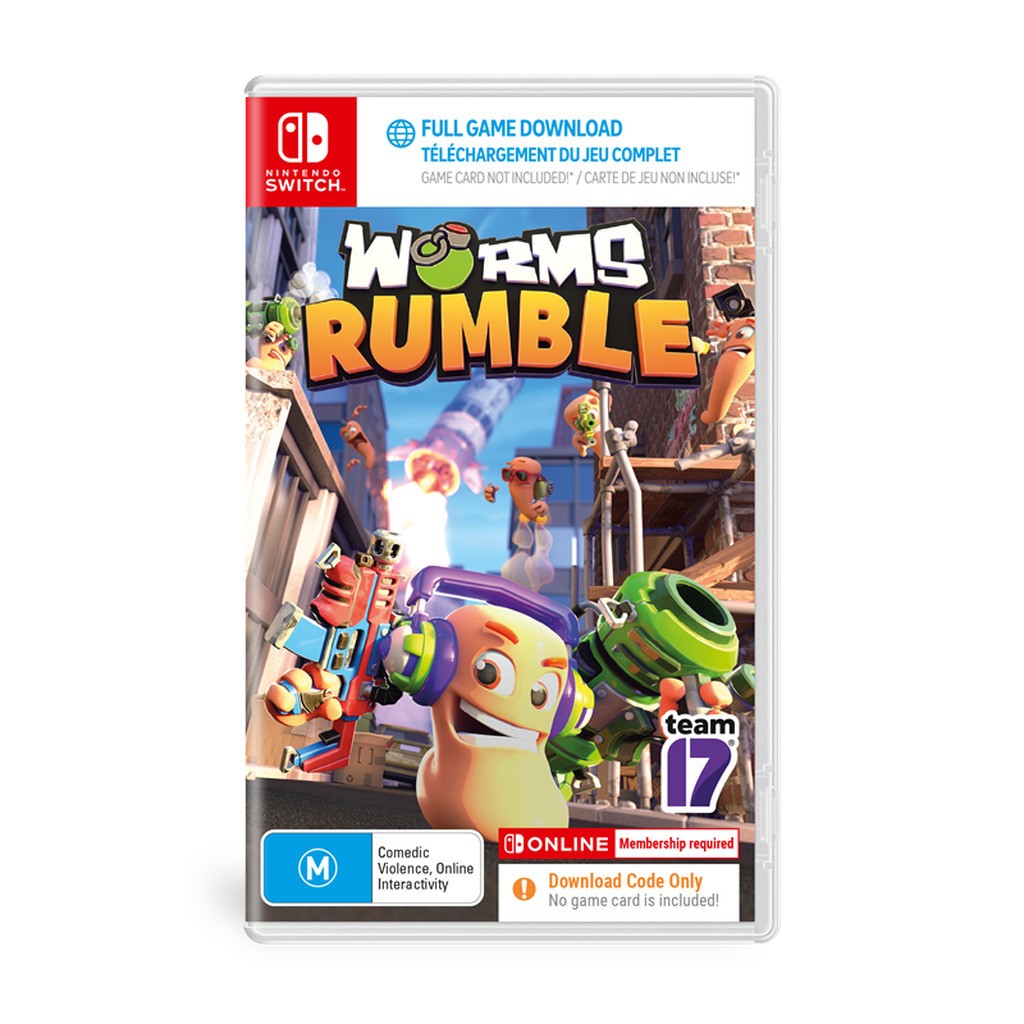 Worms Rumble (Code in a Box) - Nintendo Switch - Action