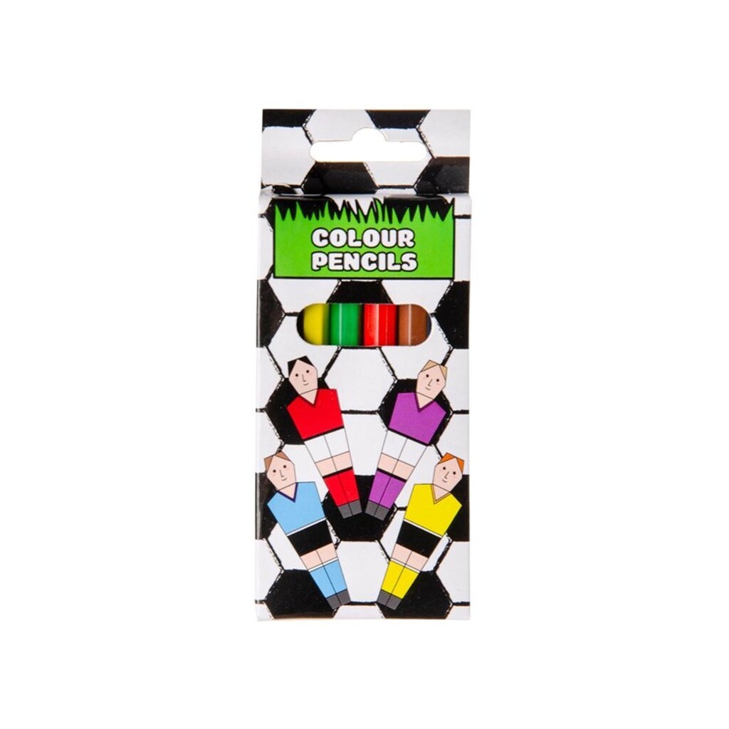 LG-Imports Colored Pencils Football 6 pcs. (Assorted)