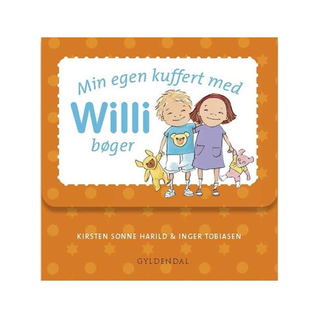 Min egen kuffert med Willi bøger - Børnebog - Hardcover