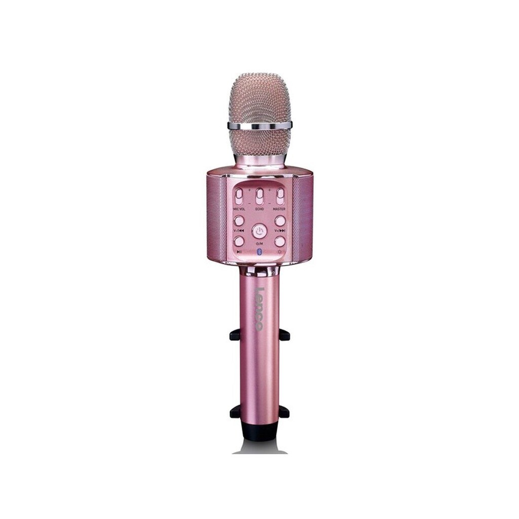 Lenco BT Mic. And speaker with lights rosegold