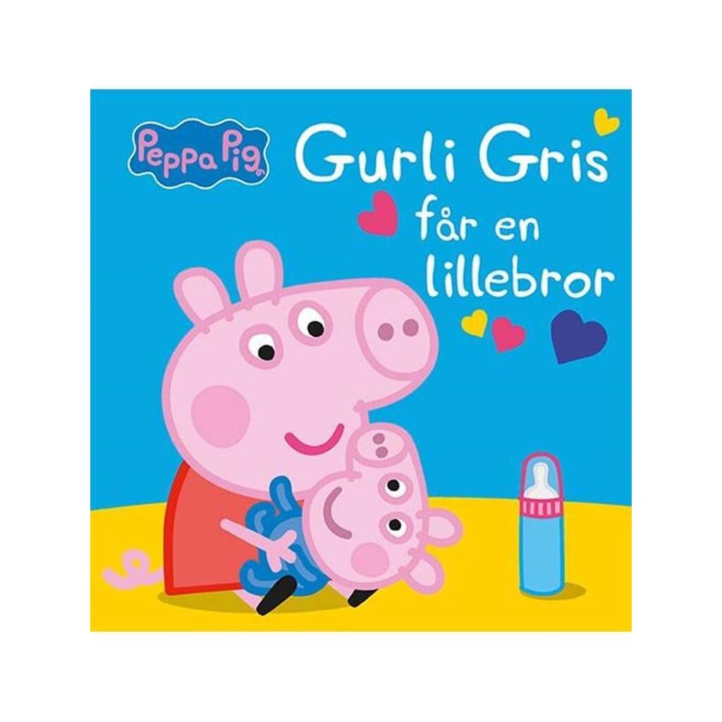 Peppa Pig - Gurli Gris får en lillebror - Børnebog - Papbog