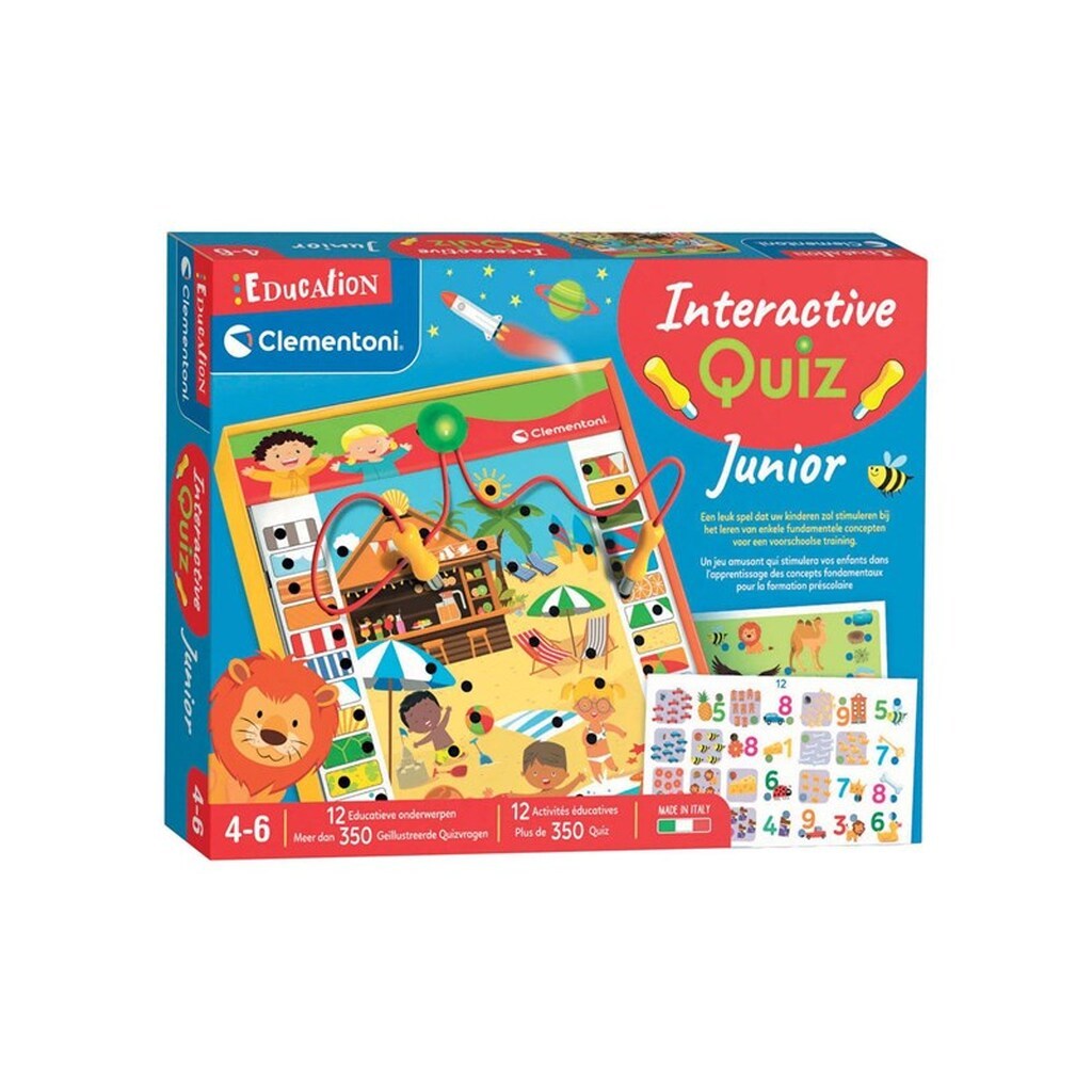 Clementoni Education - Interactive Quiz Junior Learning Game