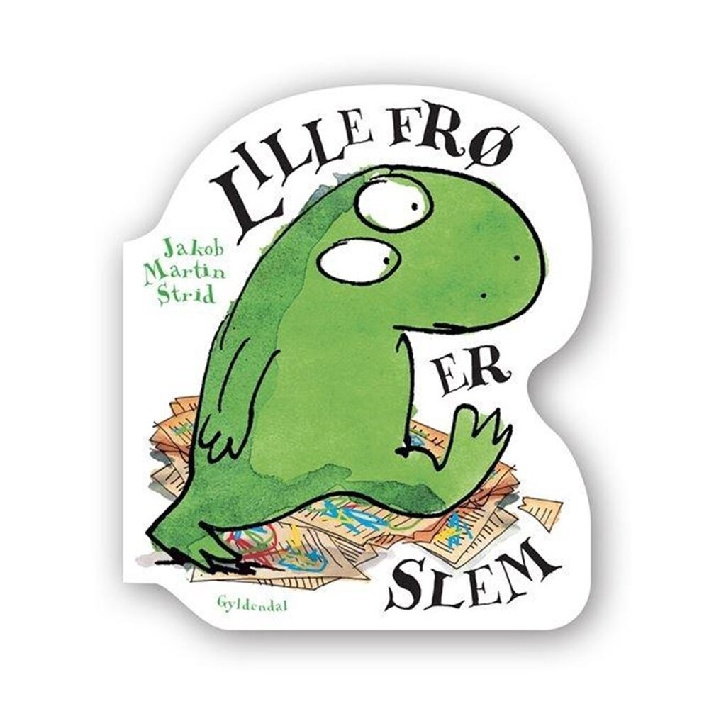 Lille Frø er slem - Børnebog - Papbog