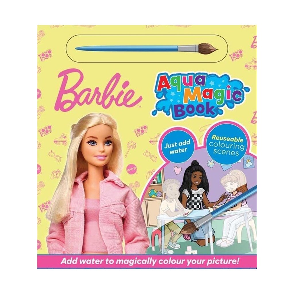 Alligator BARBIE Aqua Magic Deluxe Book