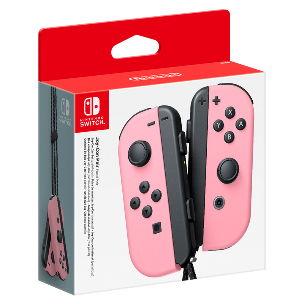Nintendo Joy-Con Pair Pastel Pink - Wireless Controller - Nintendo Switch