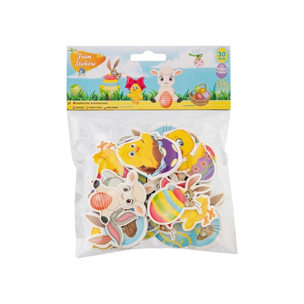 Grafix Foam stickers Easter 30 pcs.