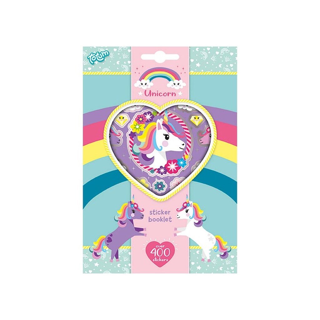 Totum UNICORN Sticker Book 4 ark