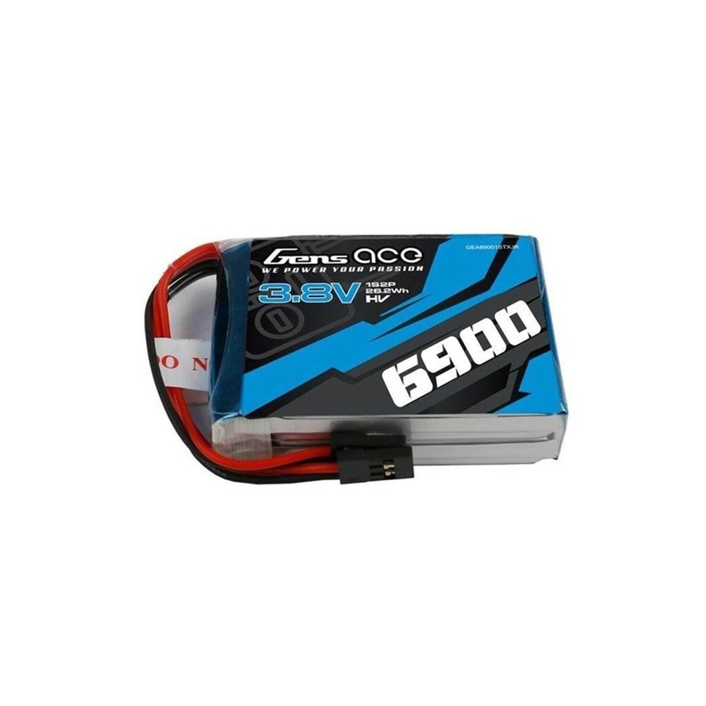 Gens ace &amp;Tattu Battery 6900mAh 3.8V 1C 1S2P LiPo