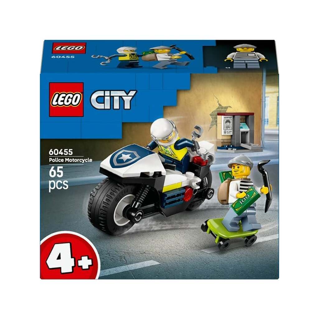 LEGO City 60455 Politimotorcykel på forbryderjagt