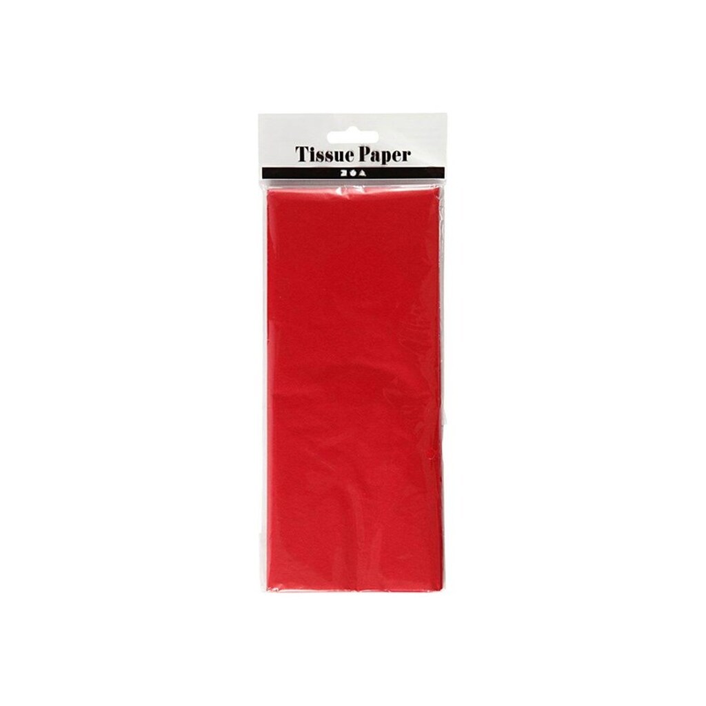 Creativ Company - Tissue paper Red 10 Sheets 14 gr 50x70cm