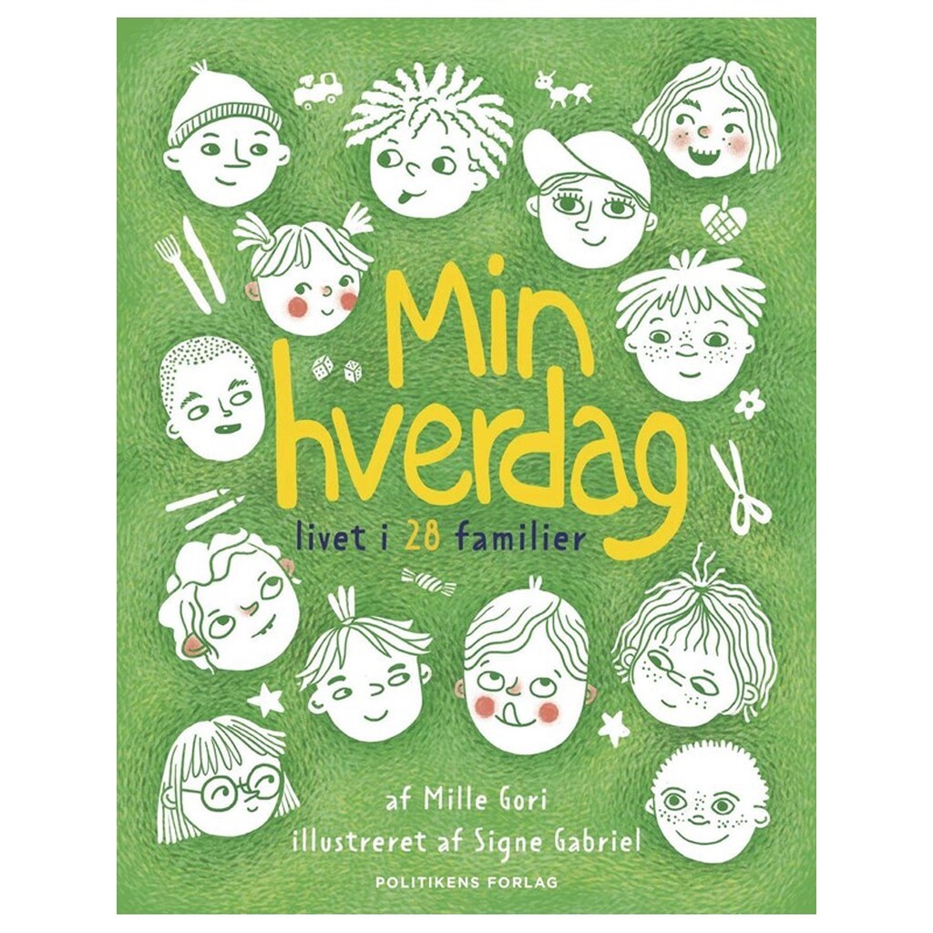 Min hverdag - livet i 28 familier - Børnebog - Hardback