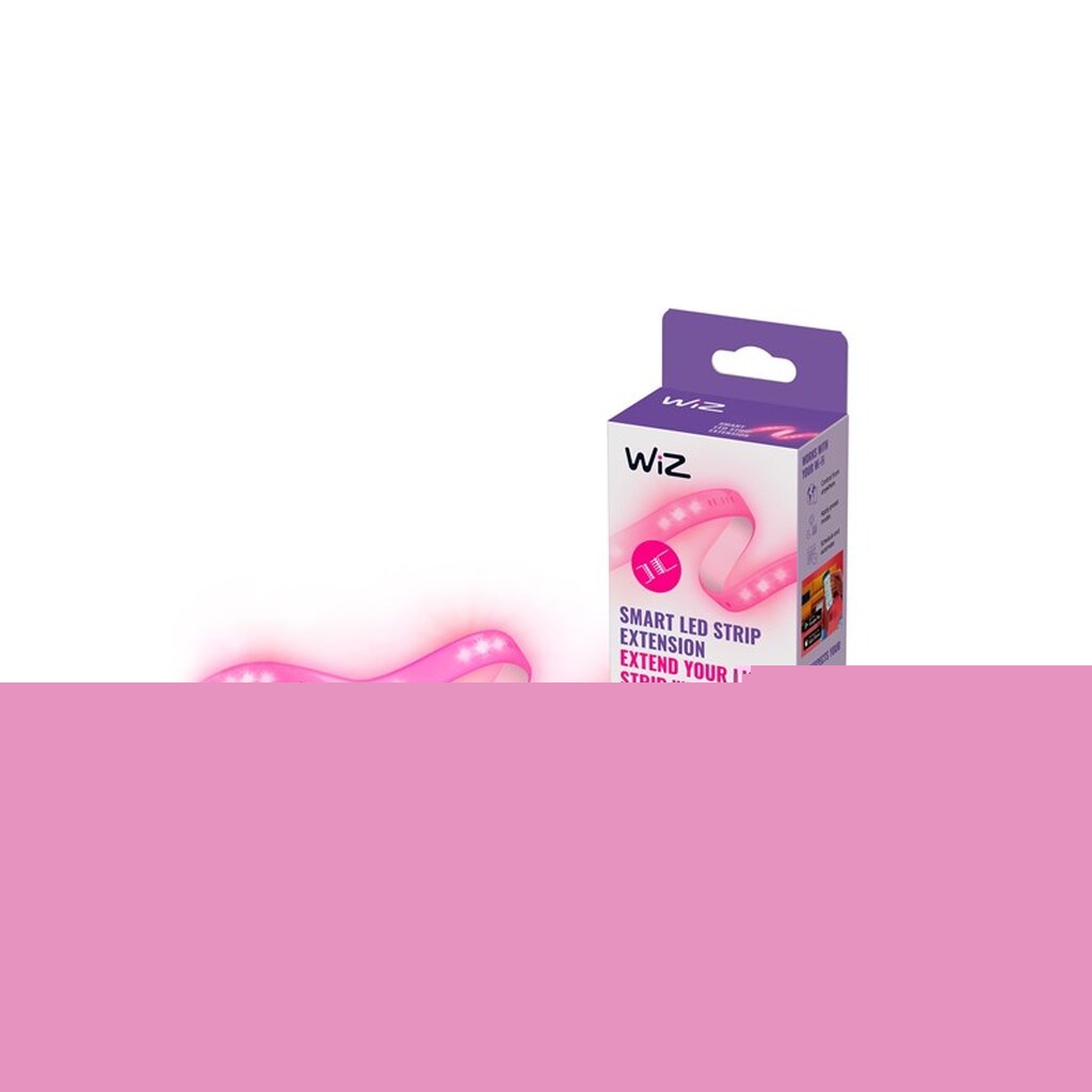 WiZ Smart LED strip forlænger, 1 m, dæmpbar, RGB og Justerbart hvidt lys