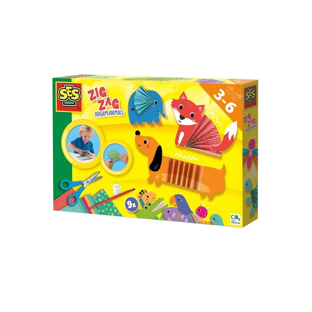 Zig Zag Origami Animals