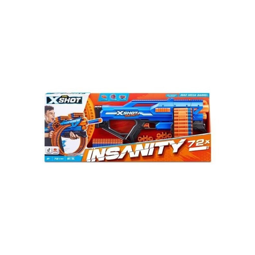 X-shot Insanity Mad Mega Barrel