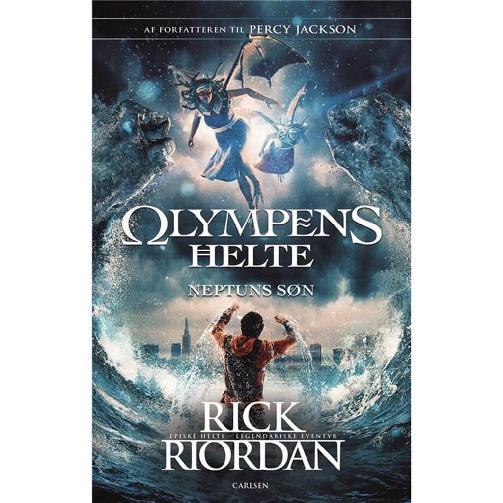 Olympens helte (2) - Neptuns søn - Børnebog - Hardcover