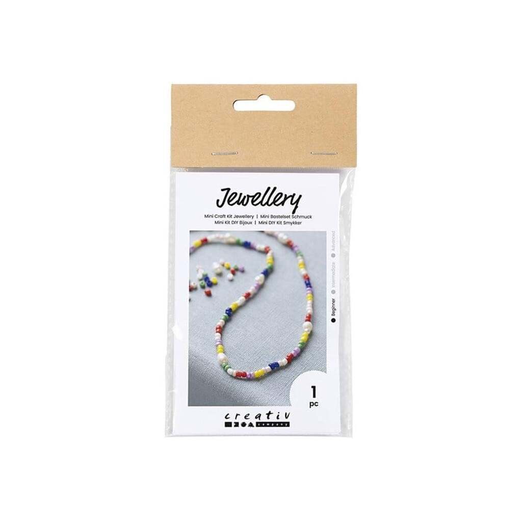 Creativ Company - Mini Hobby Set Jewelry Freshwater Pearl Necklaces