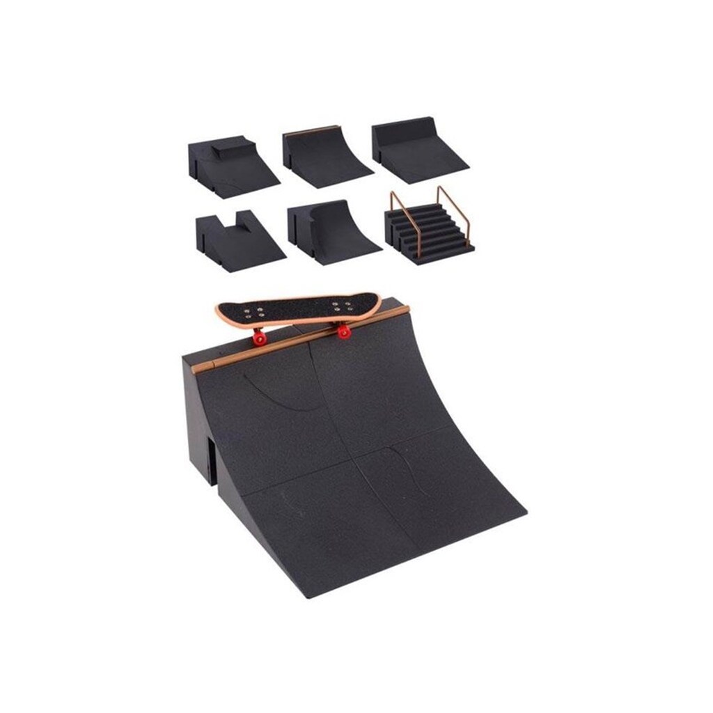 Johntoy Finger Skateboard with Ramp