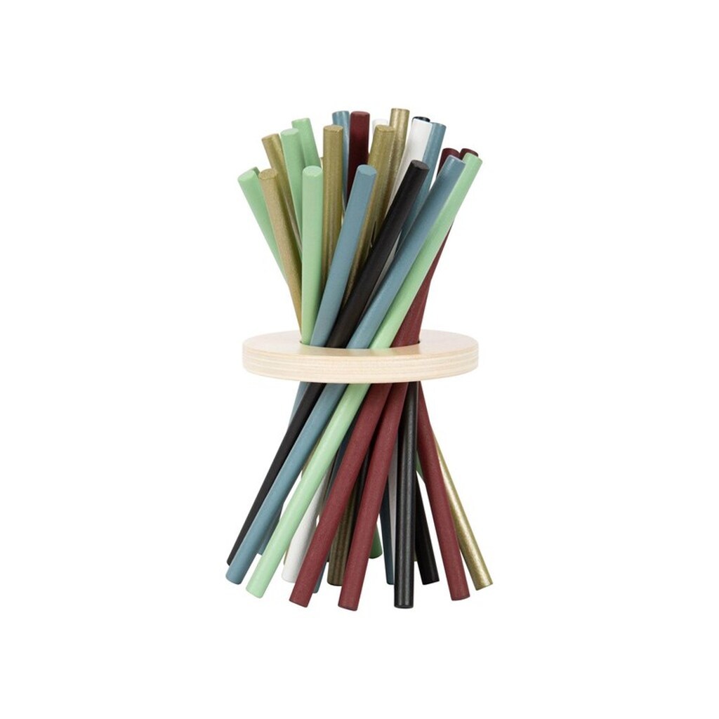 Small Foot - Wooden Mikado Vertical Game Gold Edit