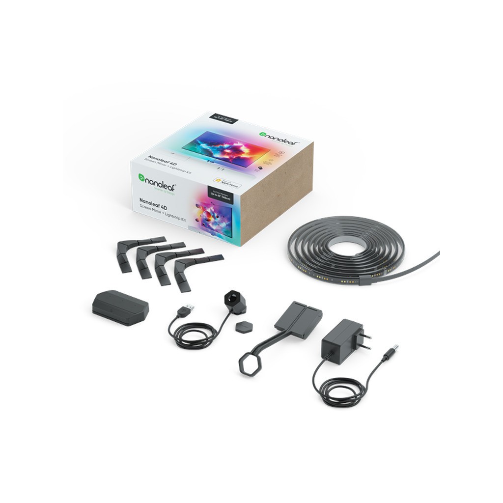 Nanoleaf 4D Screen Mirror +  Lightstrip Kit - up to 65"