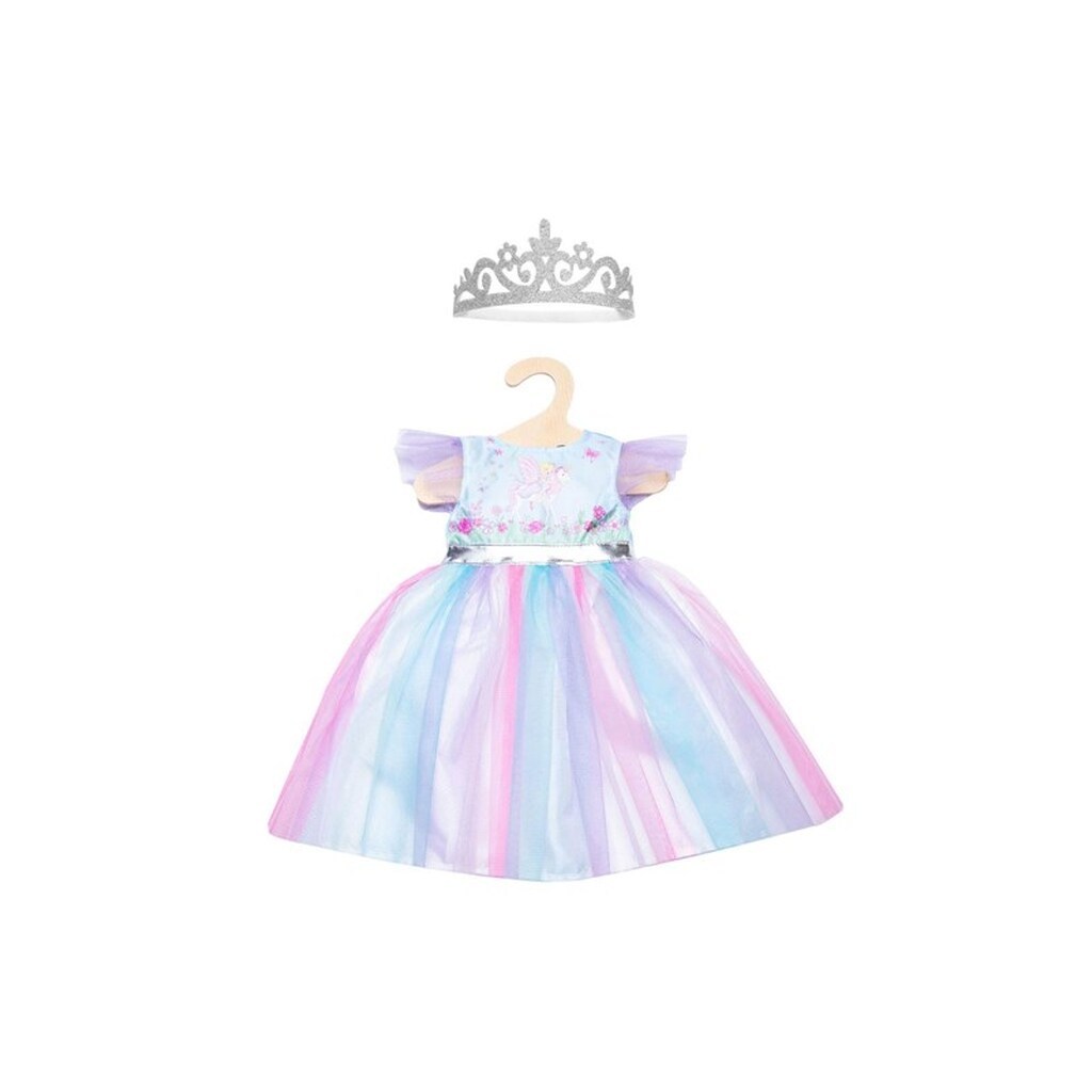 Heless Doll dress Fairy and Unicorn with Crown 28-35 cm
