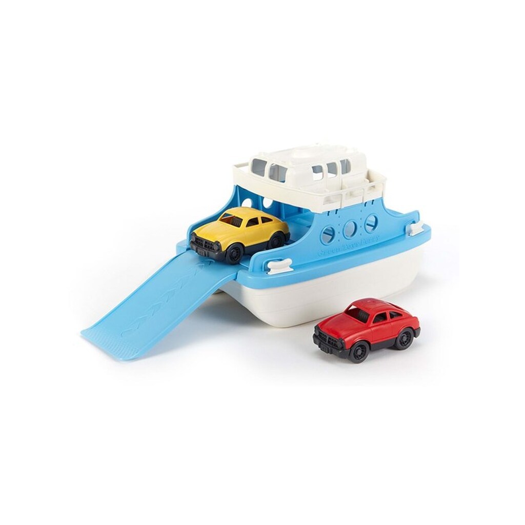 Green Toys Ferry Boat with Mini Cars
