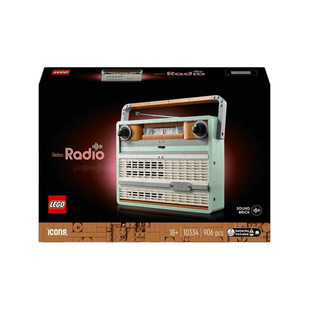 LEGO Icons 10334 Retro-radio