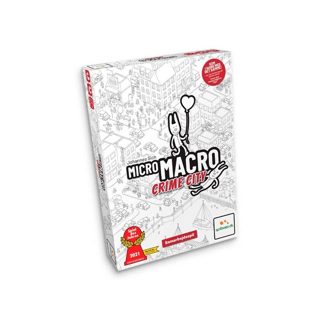 Lautapelit MicroMacro: Crime City (DA)