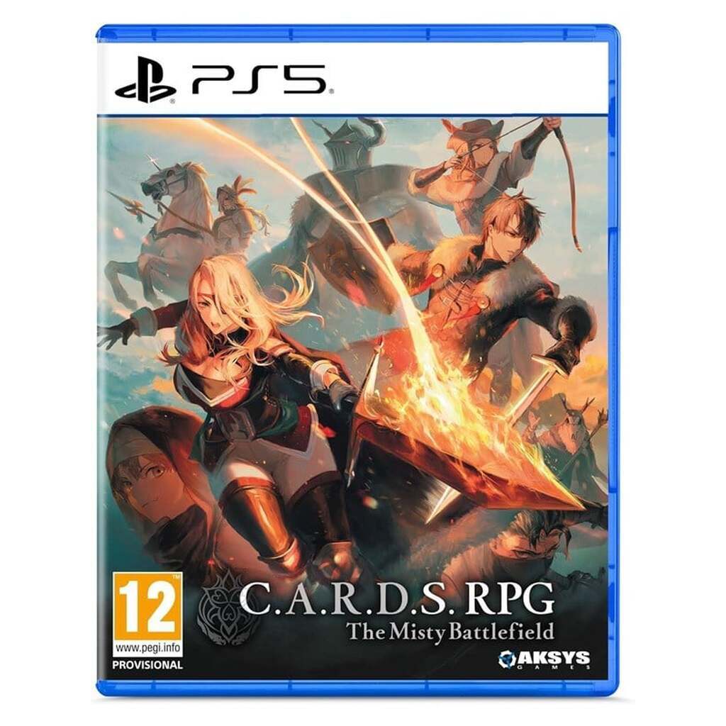 C.A.R.D.S. RPG: The Misty Battlefield (Total Warfare Edition) - Sony PlayStation 5 - Turn-based