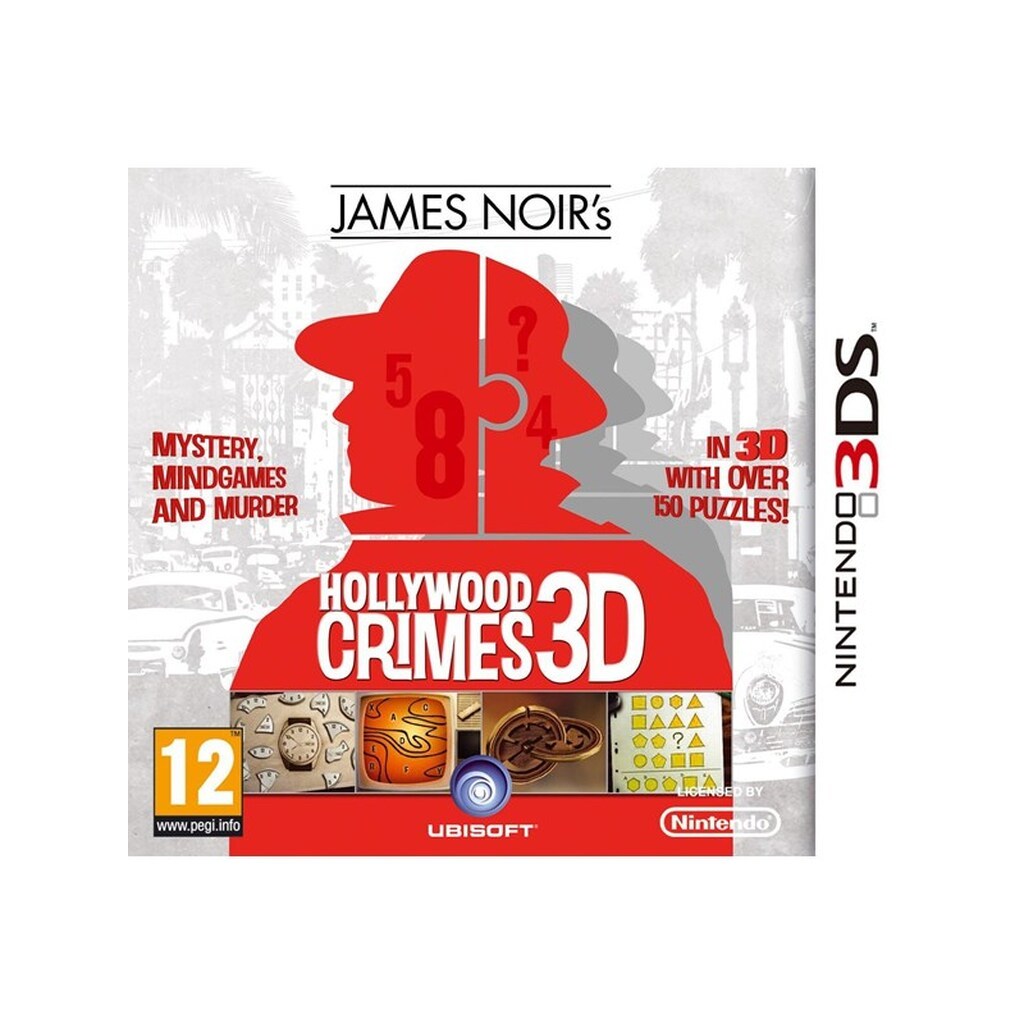 James Noir&apos;s Hollywood Crimes 3D - Nintendo 3DS - Puslespil