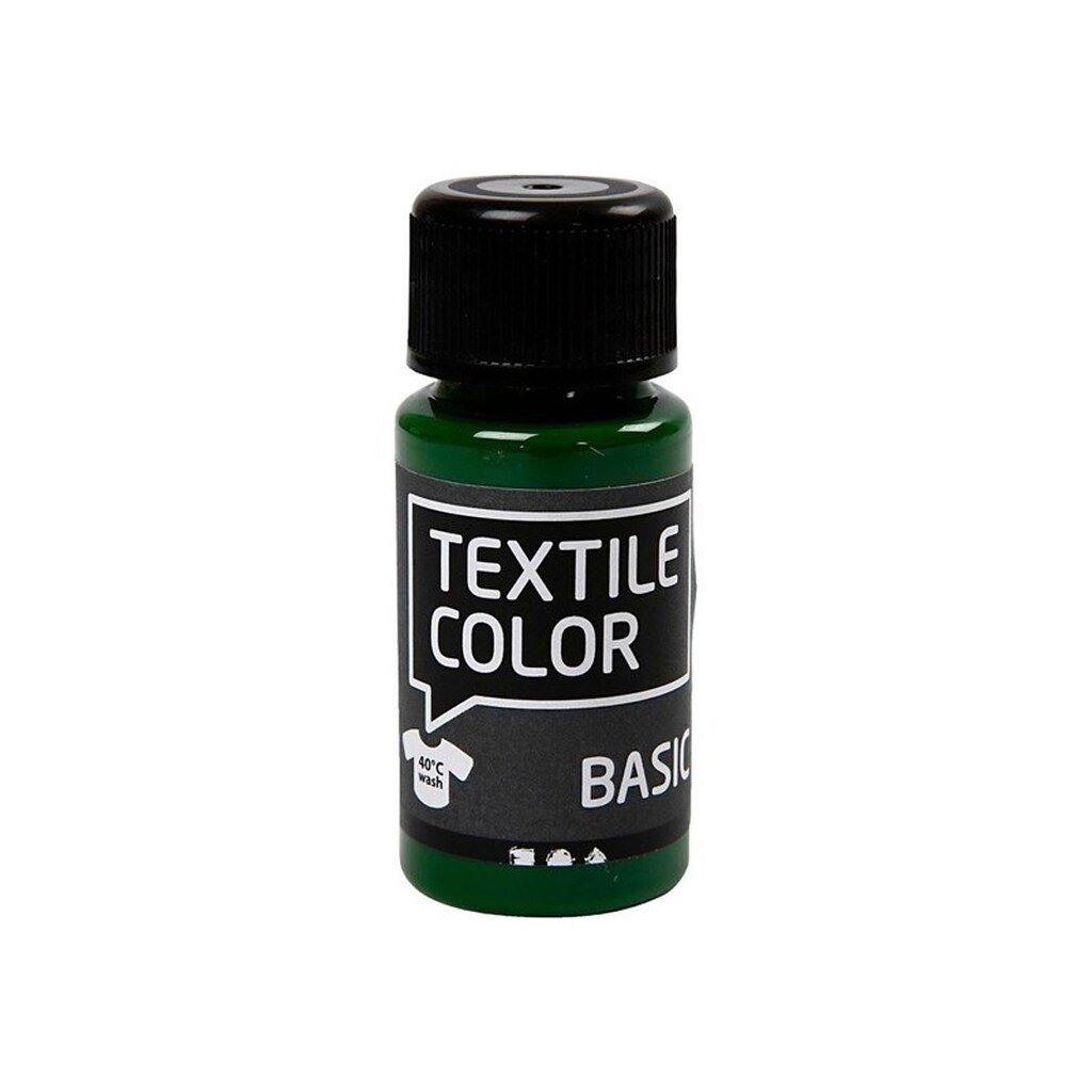 Creativ Company Textile Color Semi-opaque Textile Paint - Grass Green 50ml