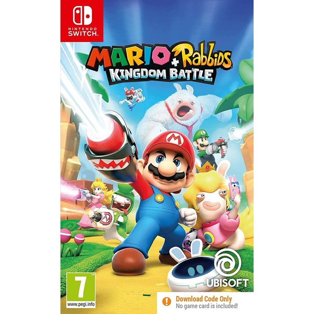 Mario + Rabbids Kingdom Battle (Code in a Box) - Nintendo Switch - Turn-based