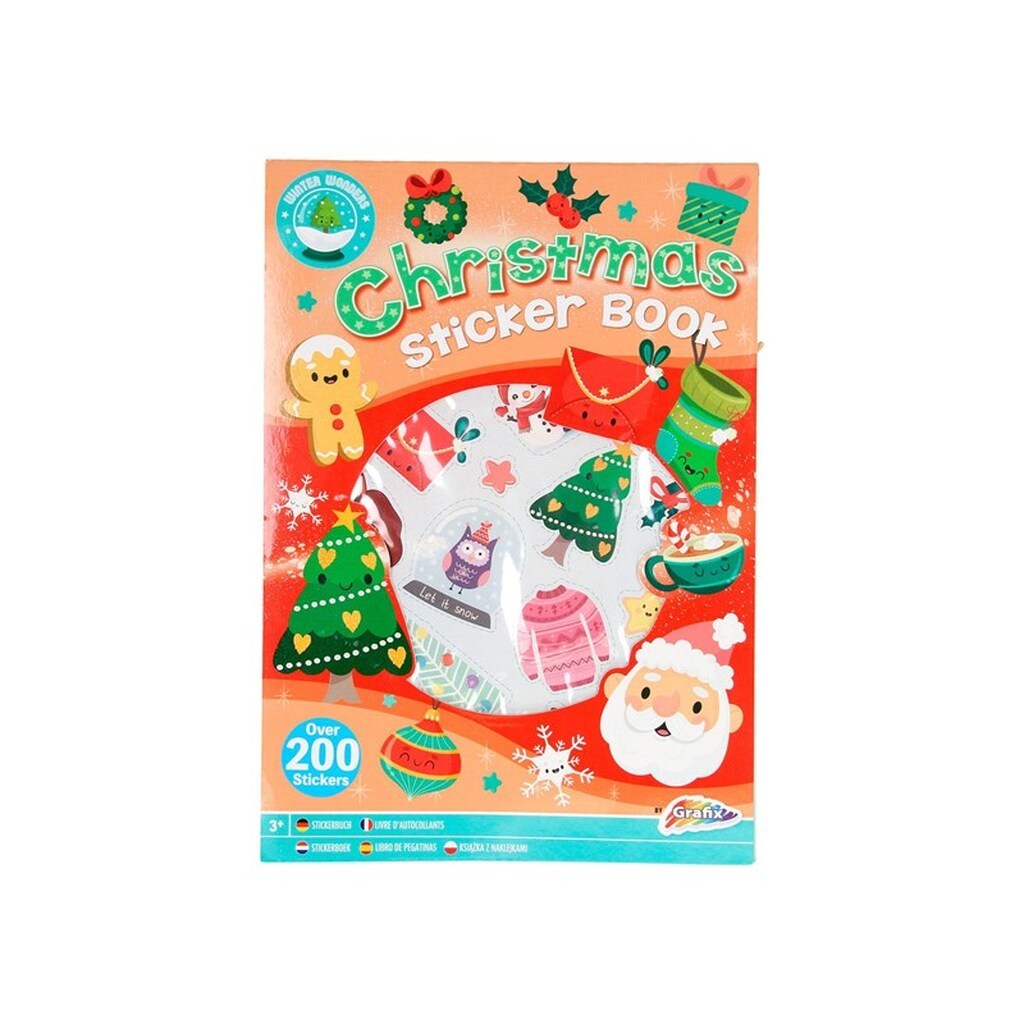 Creative Craft Group XMAS Sticker Book A4 8 Sheets