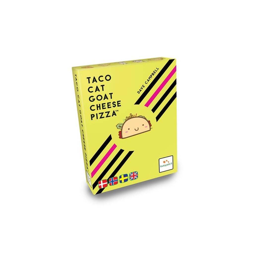 Spilbræt Taco Cat Goat Cheese Pizza (DK+SVE+NO+EN)