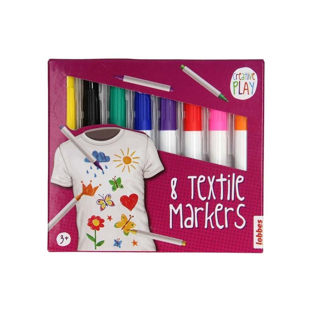 Lobbes Textile Markers 8 pcs.